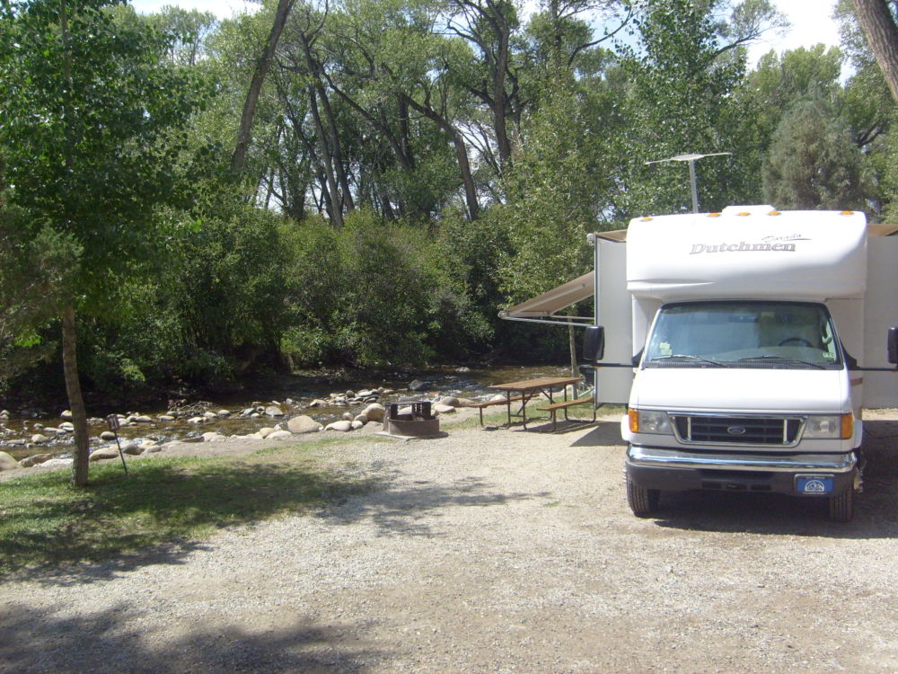 Chalk Creek Campground Buena Vista, Salida, Nathrop Colorado Camping