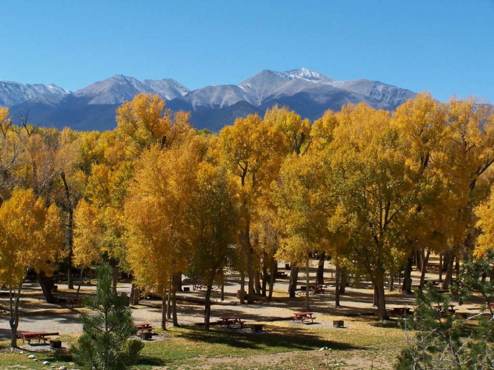 Chalk Creek Campground Buena Vista, Salida, Nathrop Colorado Camping