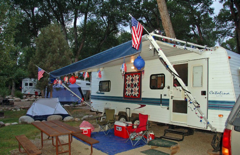 Chalk Creek Campground Buena Vista, Salida, Nathrop Colorado Camping